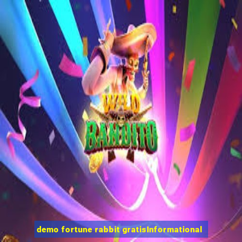 demo fortune rabbit gratisInformational